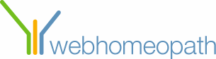 Graphical logo of Webhomeopath
